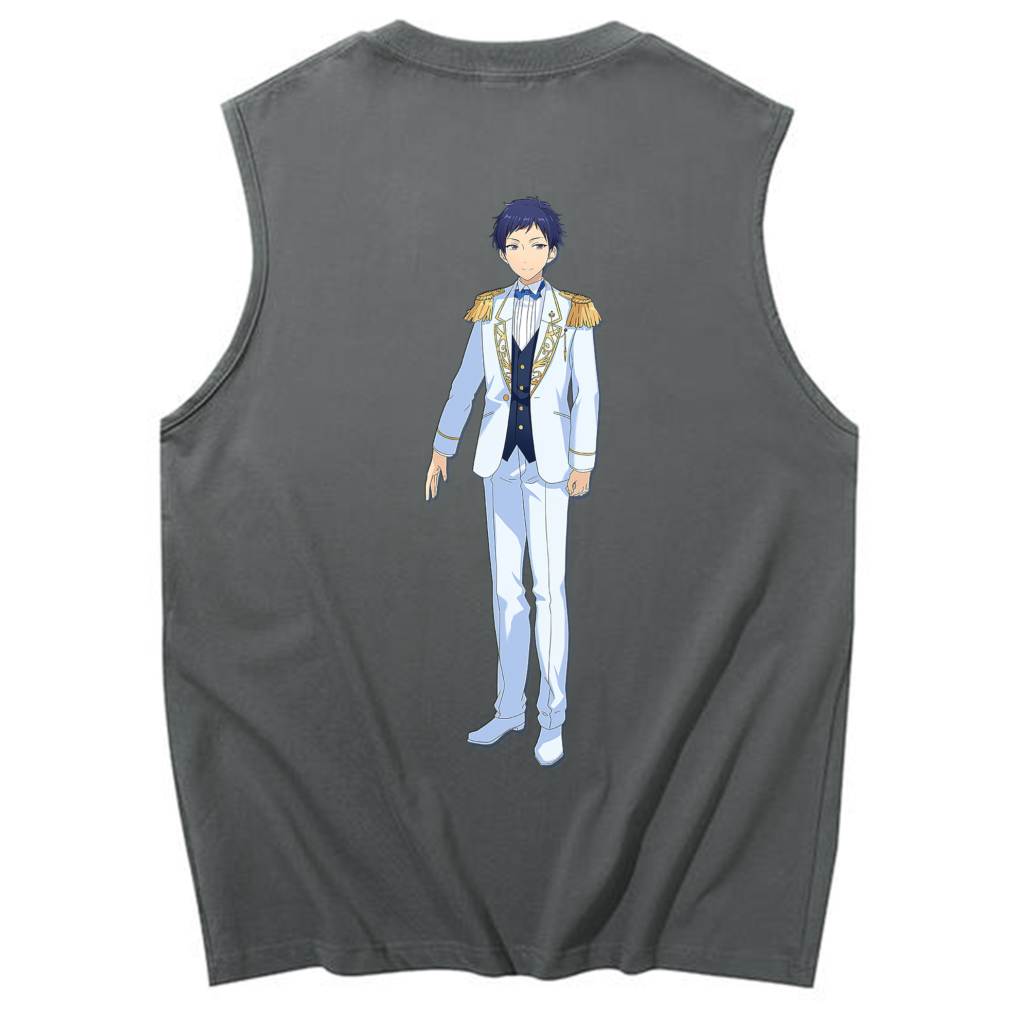 （画像用） あんさんぶるスターズ! Ensemble Stars コットン100％タンクトップ（背面プリント）